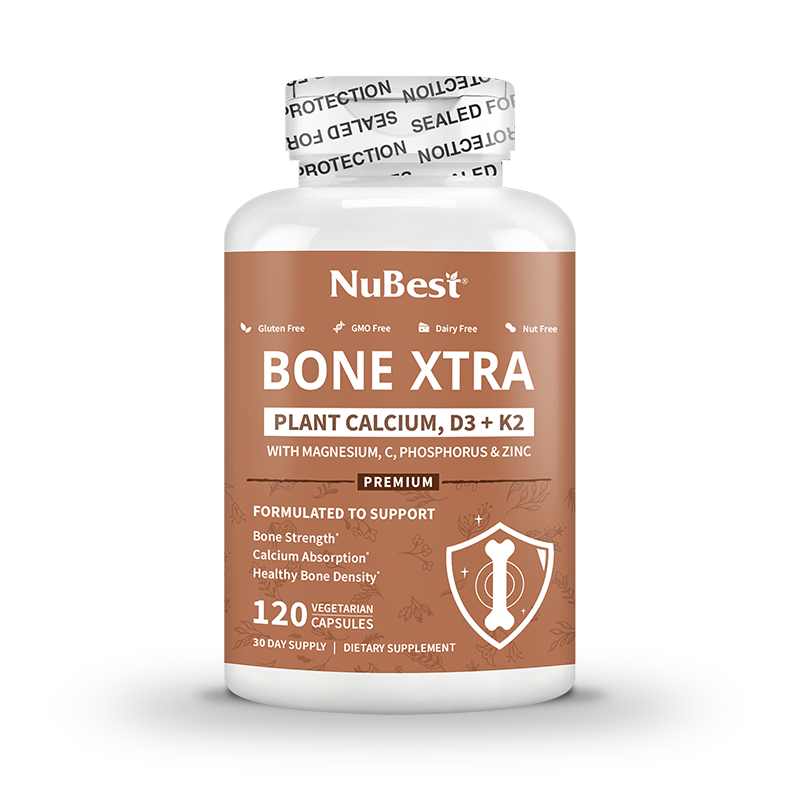 Bone Xtra - Plant-based Formula to Support Healthy Bones For Adults