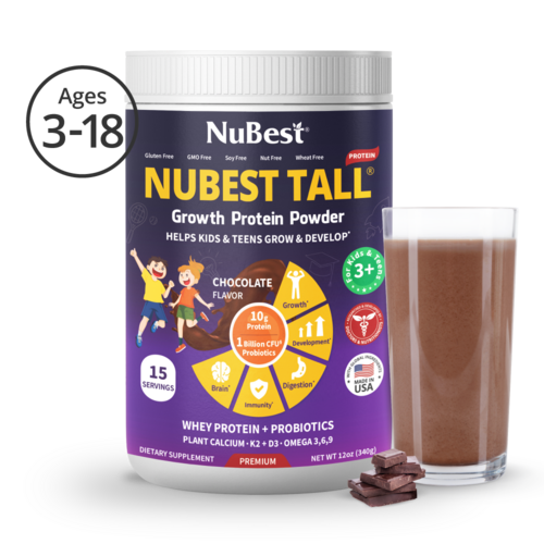 NuBest Tall Protein for Growth and Development, Kids and Teens 3+,