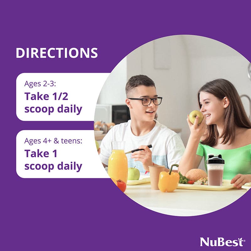 NuBest Tall Protein for Growth and Development, Kids and Teens 3+,