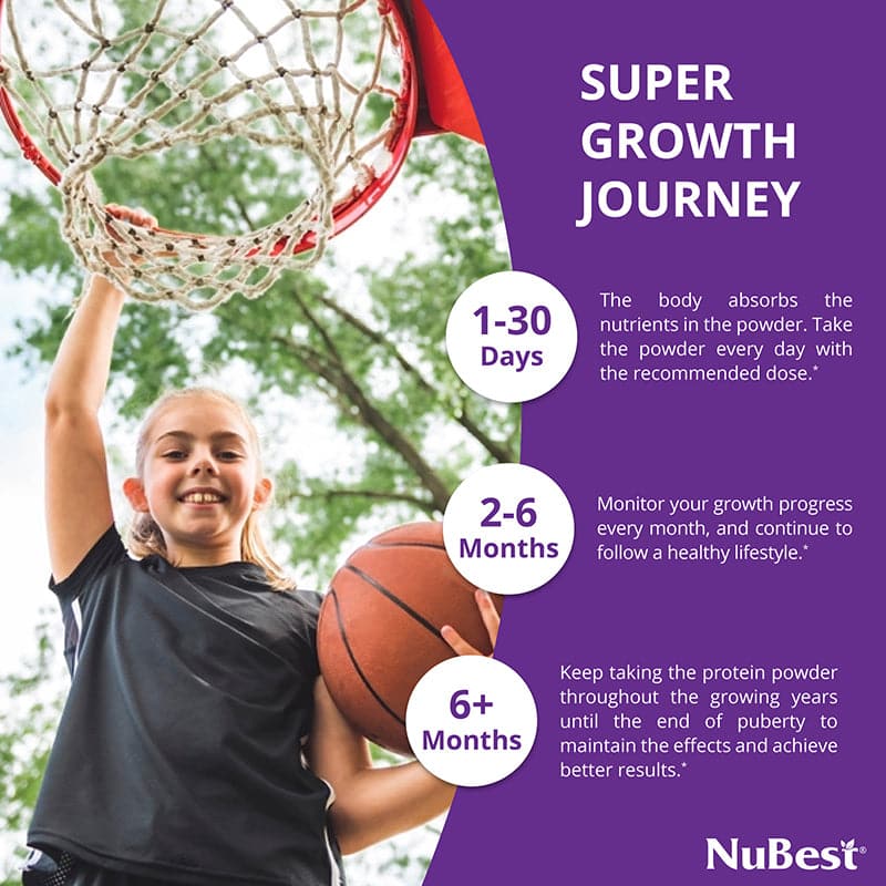 NuBest Tall Protein for Growth and Development, Kids and Teens 3+,