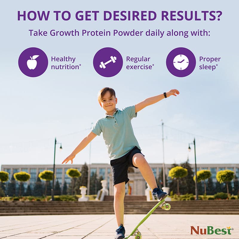 NuBest Tall Protein for Growth and Development, Kids and Teens 3+,