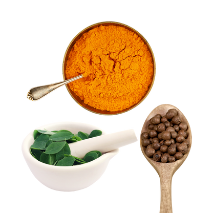 Premium Organic Turmeric Curcumin &amp; Moringa Oleifera In Vegan Capsules