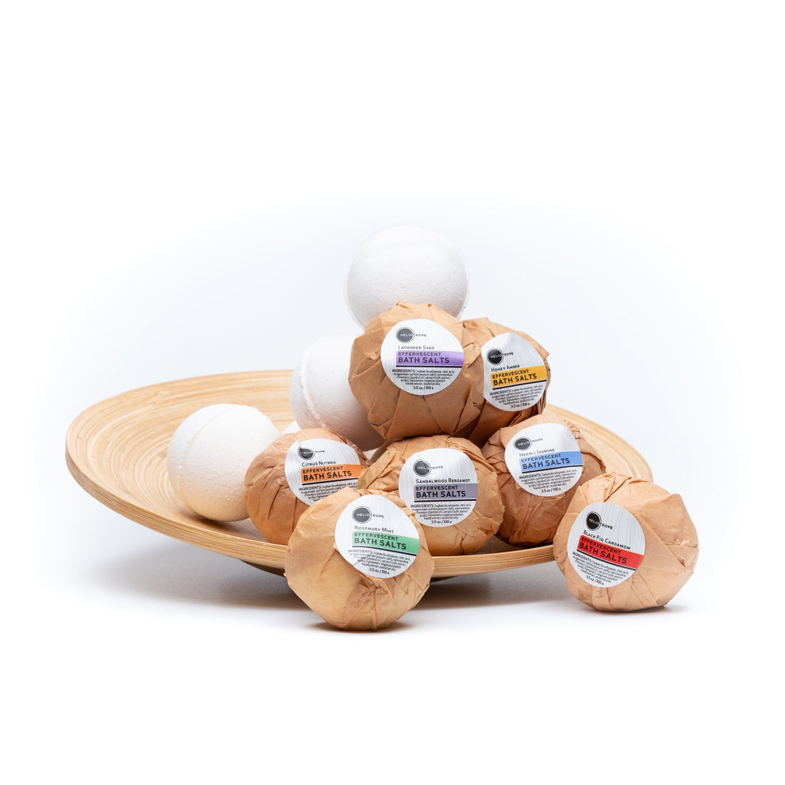 Effervescent Bath Fizzies w/Jojoba &amp; Silk Proteins