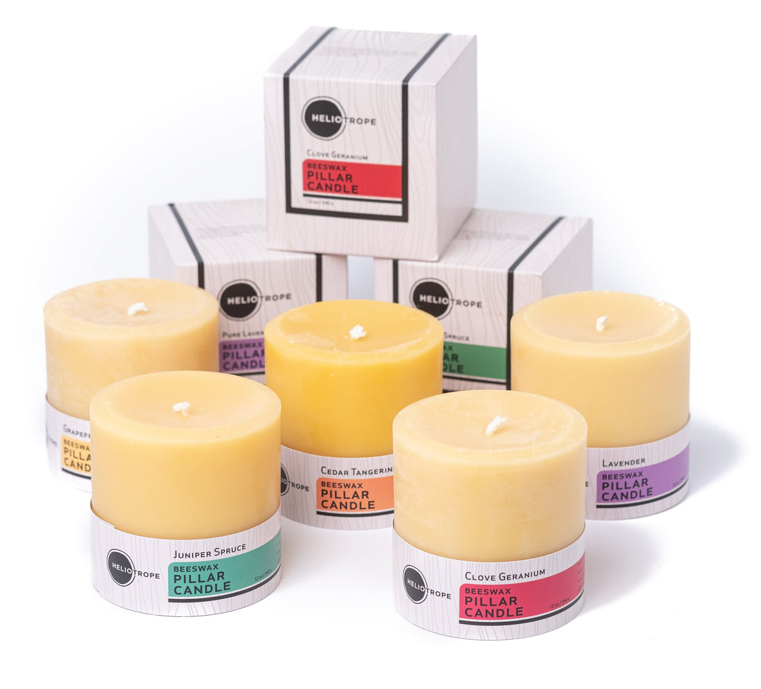 Beeswax &amp; Soy Travel Candles