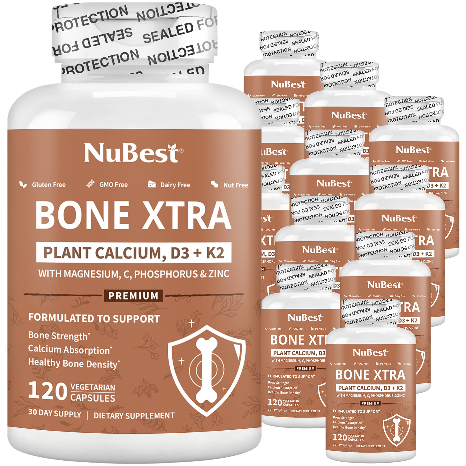 Bone Xtra - Plant-based Formula to Support Healthy Bones For Adults