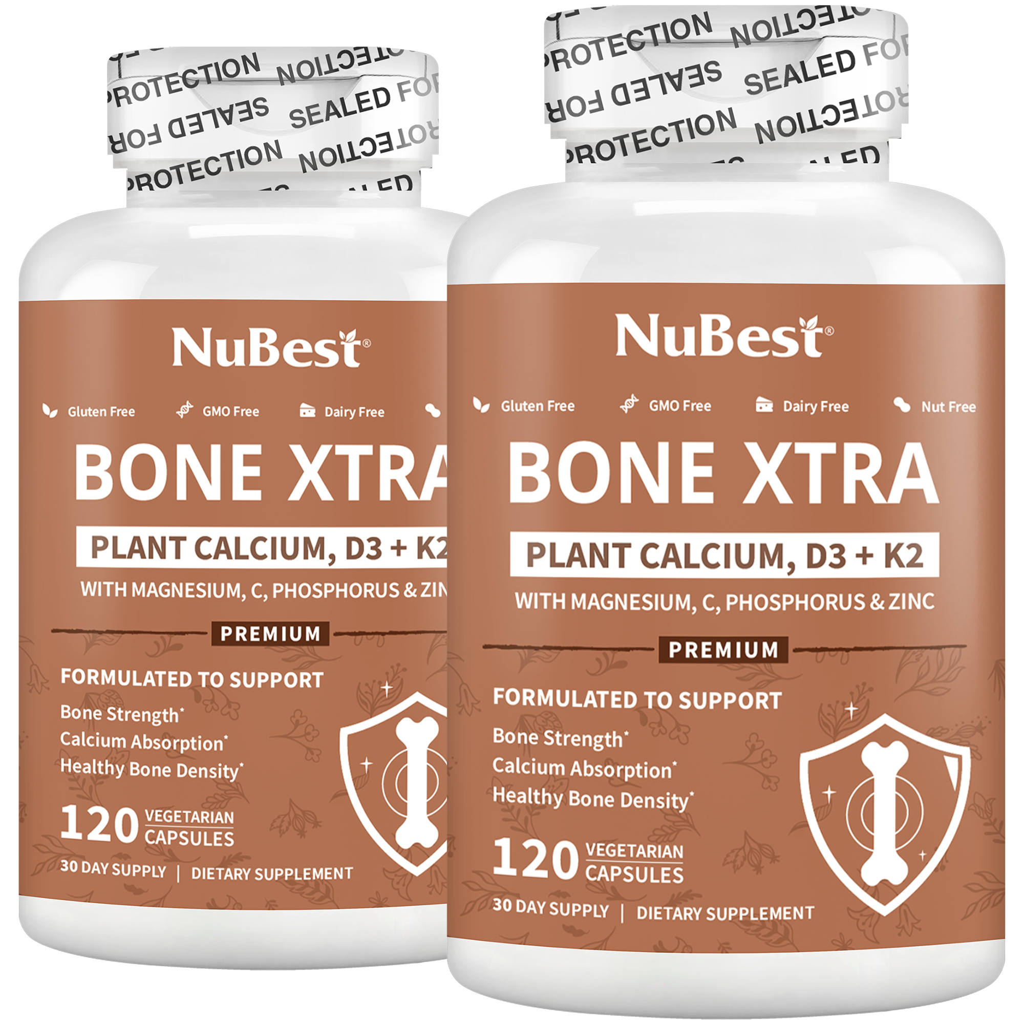 Bone Xtra - Plant-based Formula to Support Healthy Bones For Adults
