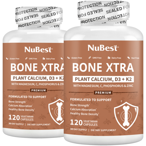 Bone Xtra - Plant-based Formula to Support Healthy Bones For Adults