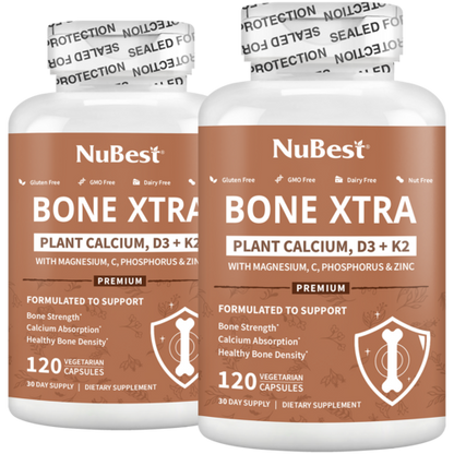 Bone Xtra - Plant-based Formula to Support Healthy Bones For Adults