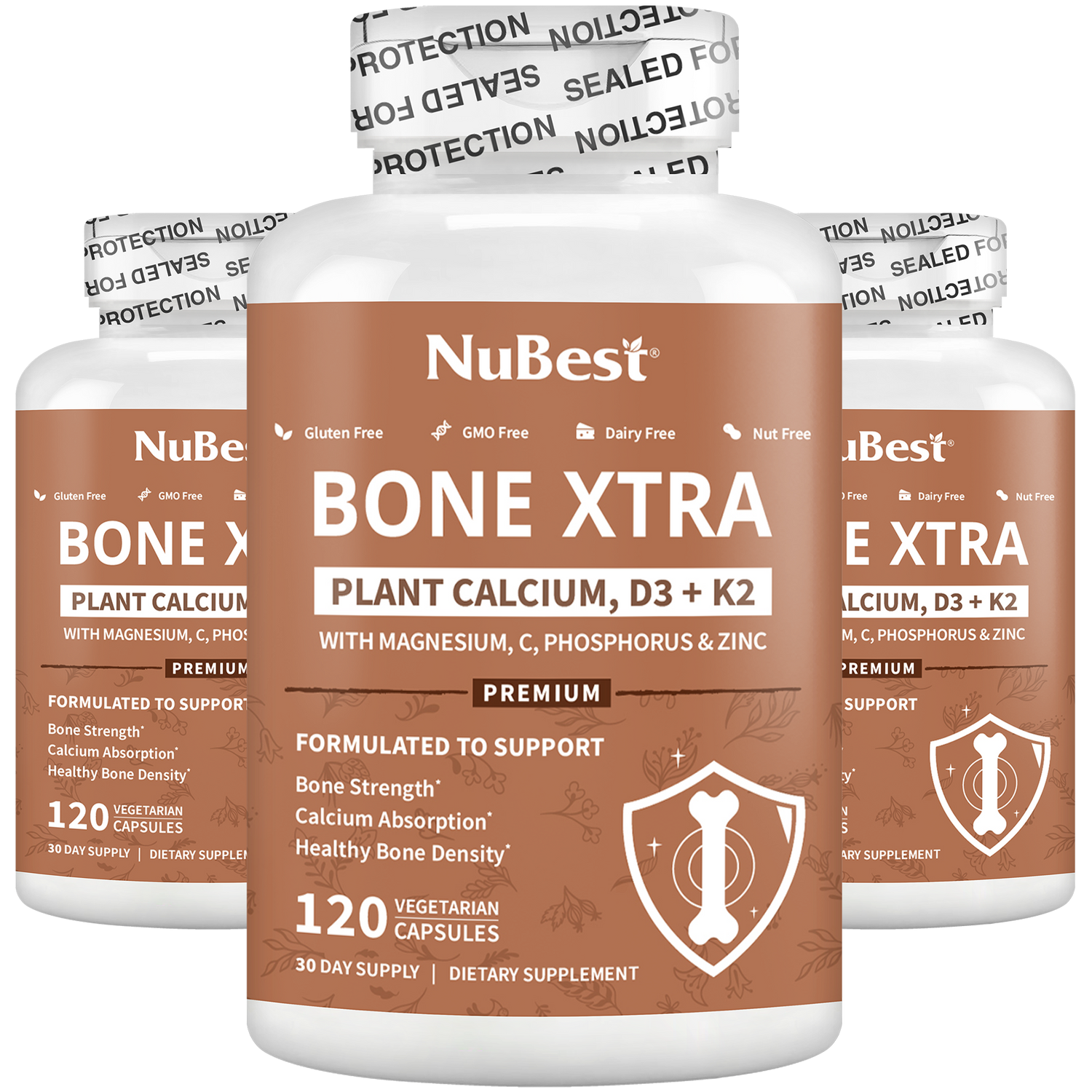 Bone Xtra - Plant-based Formula to Support Healthy Bones For Adults