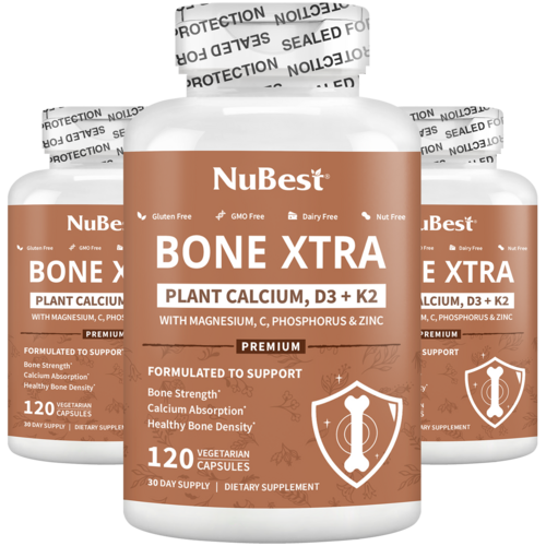 Bone Xtra - Plant-based Formula to Support Healthy Bones For Adults
