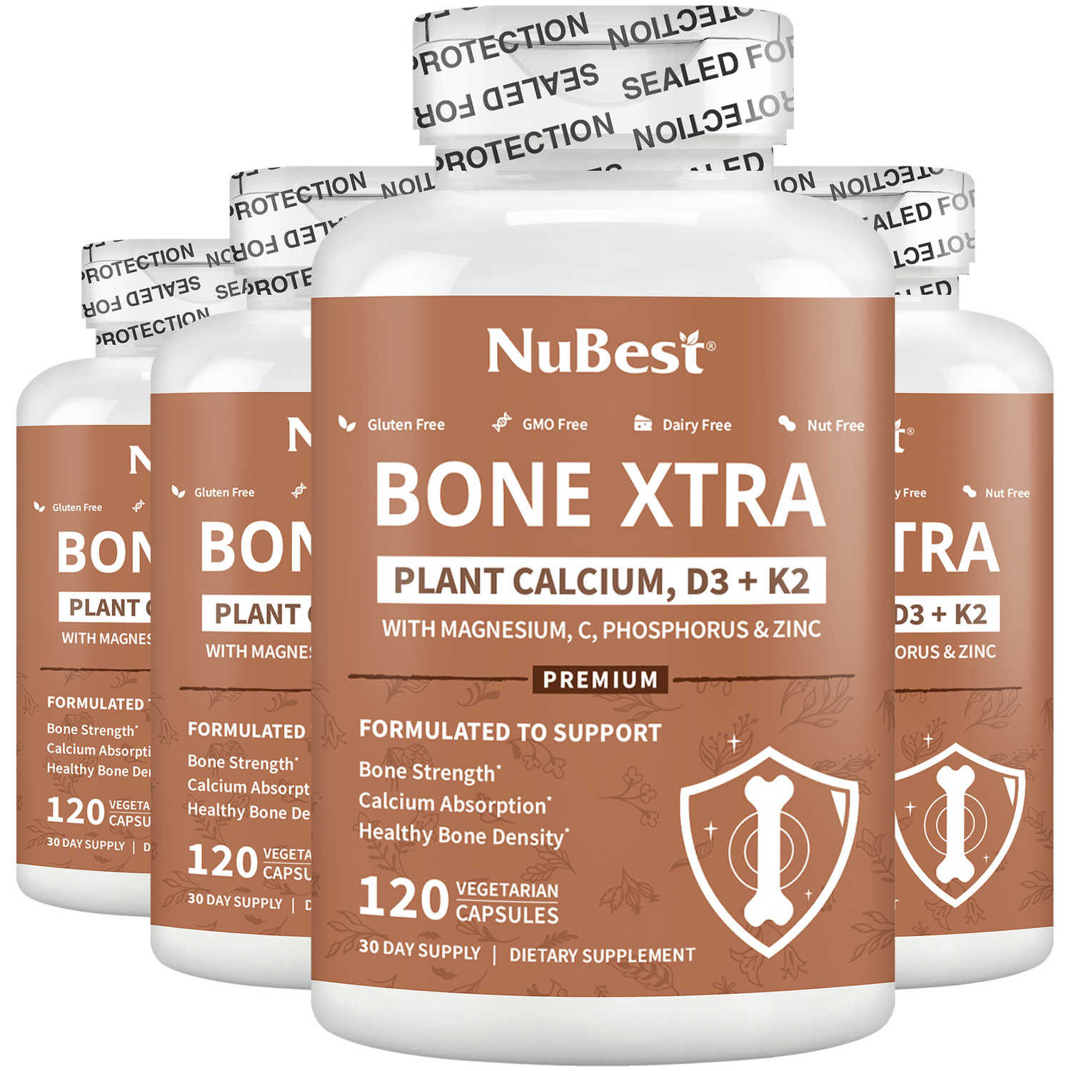 Bone Xtra - Plant-based Formula to Support Healthy Bones For Adults