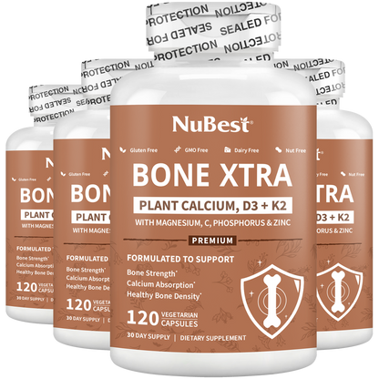 Bone Xtra - Plant-based Formula to Support Healthy Bones For Adults
