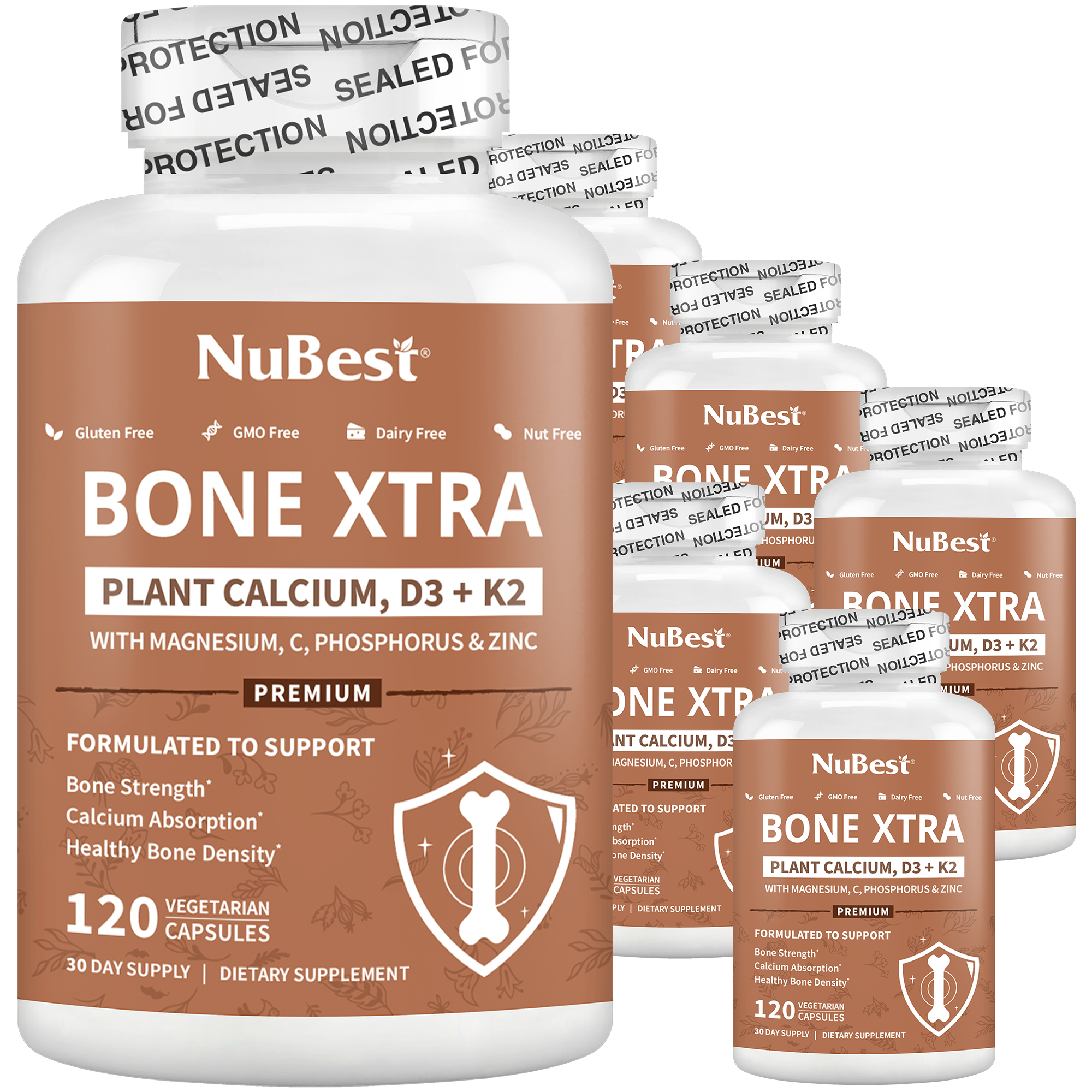 Bone Xtra - Plant-based Formula to Support Healthy Bones For Adults