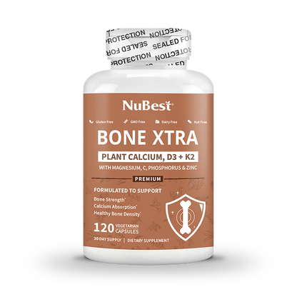 Bone Xtra - Plant-based Formula to Support Healthy Bones For Adults