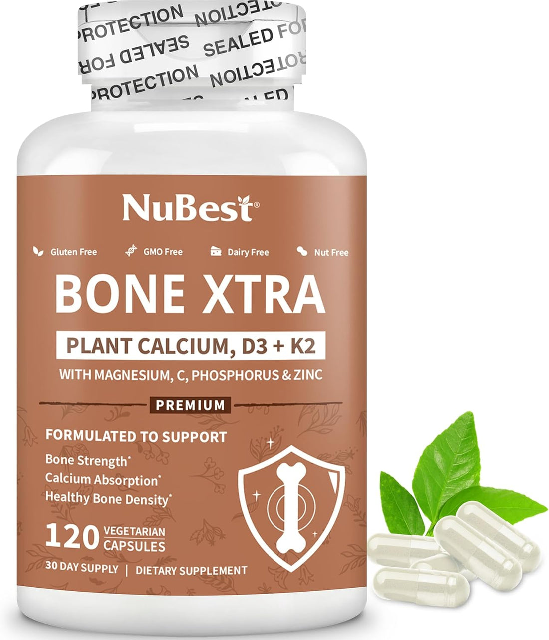 Bone Xtra - Plant-based Formula to Support Healthy Bones For Adults