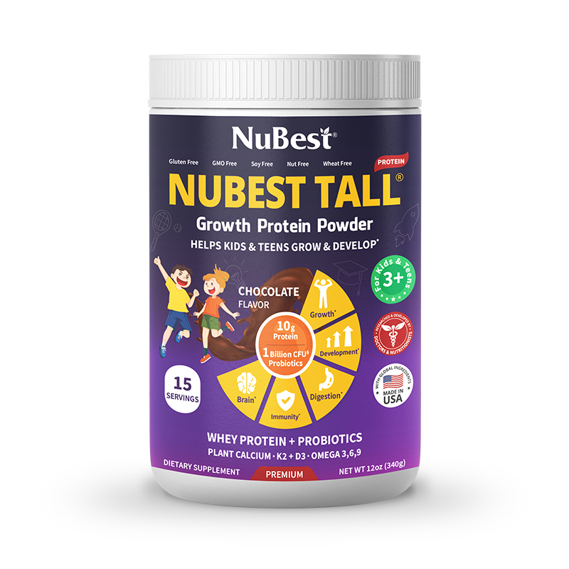 NuBest Tall Protein for Growth and Development, Kids and Teens 3+,
