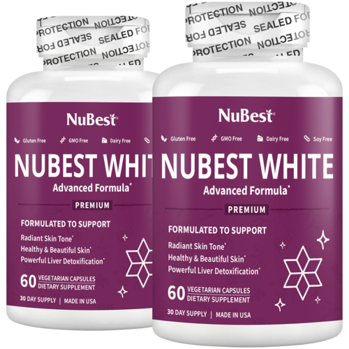 NuBest White, Skin Brightening Formula, 60 Vegan Capsules