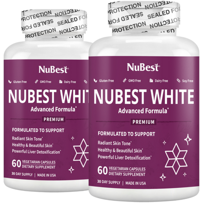 NuBest White, Skin Brightening Formula, 60 Vegan Capsules