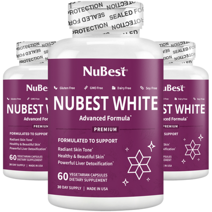 NuBest White, Skin Brightening Formula, 60 Vegan Capsules
