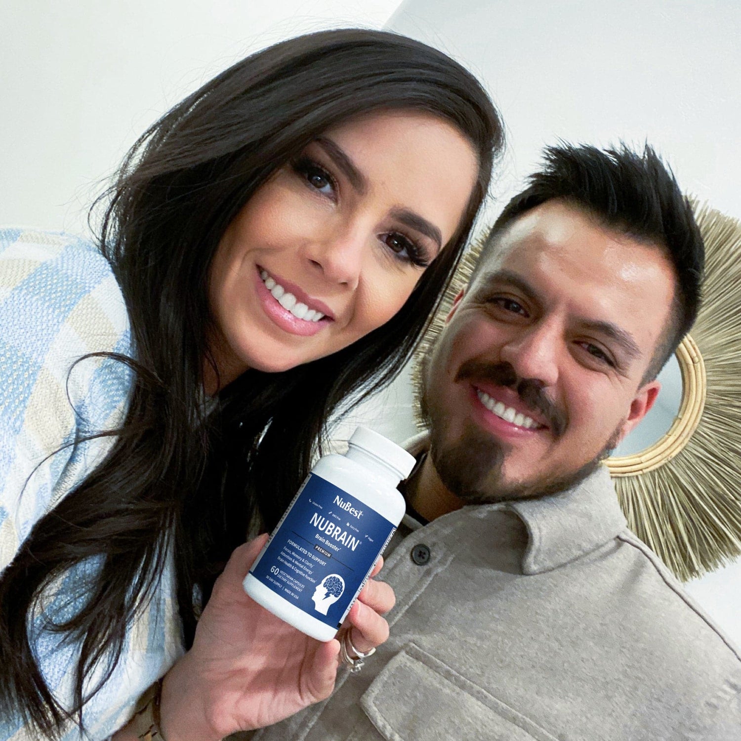NuBrain – Advanced Brain Support for Focus &amp; Clarity, 60 Vegan