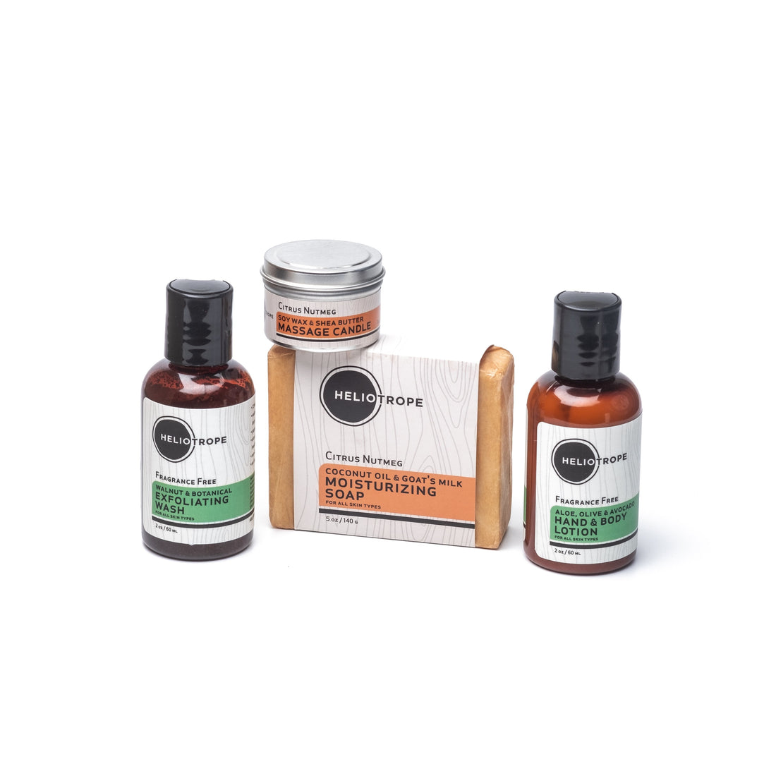 Heliotrope Bath &amp; Body Shower Kit