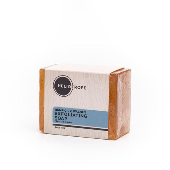 Hemp Oil &amp; Walnut Exfoliating Soap