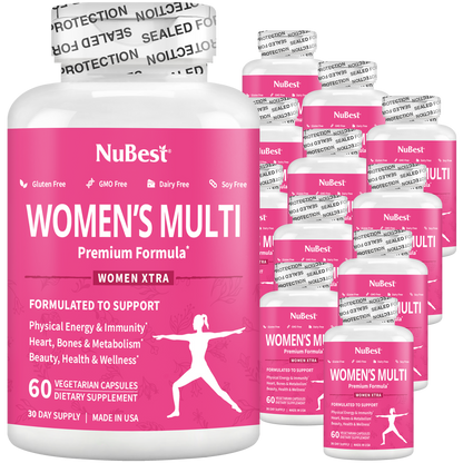 NuBest Women’s Multi - Women’s Vitality &amp; Well-Being, 60 Vegan