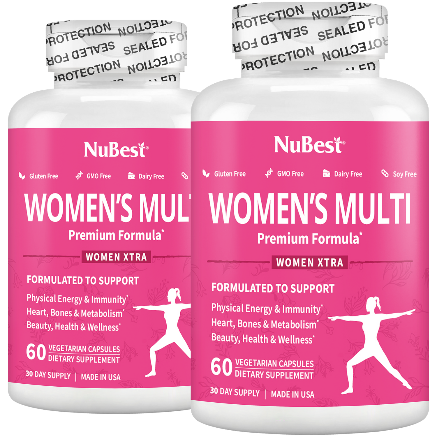 NuBest Women’s Multi - Women’s Vitality &amp; Well-Being, 60 Vegan