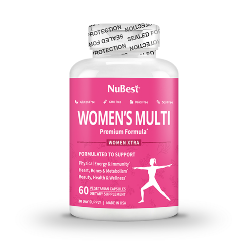 NuBest Women’s Multi - Women’s Vitality &amp; Well-Being, 60 Vegan