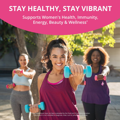 NuBest Women’s Multi - Women’s Vitality &amp; Well-Being, 60 Vegan